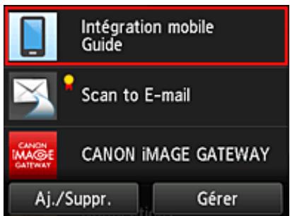 CANON MG 3650 - Enregistrement à partir d'une imprimante - 1