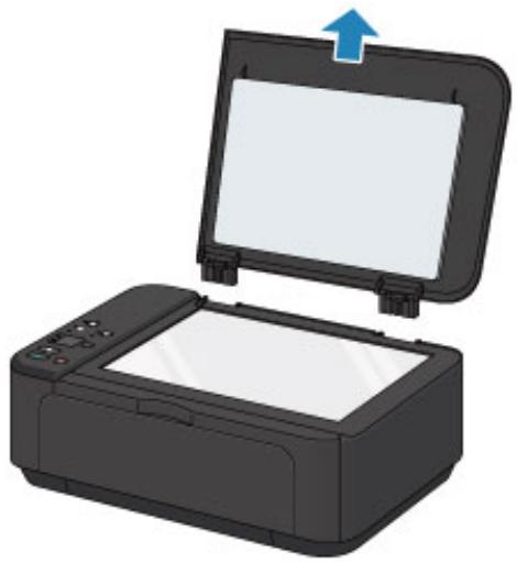 CANON MG 3650 - Retrait du couvercle du scanner : - 1