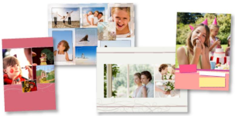 CANON MG 3650 - Placement automatique de photos - 1