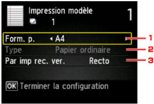 CANON PIXMA MG5751 - Impression à l'aide de modèles - 1