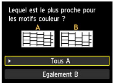 CANON PIXMA MG5751 - Examen du motif de vérification des buses - 2