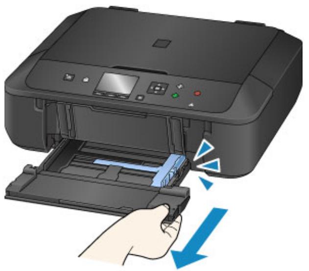 CANON PIXMA MG5751 - Ouvrez le panneau avant avec précaution. - 2