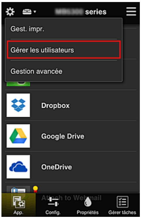 CANON PIXMA MG5751 - Si la mère et l'enfant veulent utiliser le service à partir de leur smartphone - 2