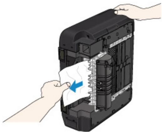 CANON PIXMA MG5751 - Retirez doucement le papier coince. - 1