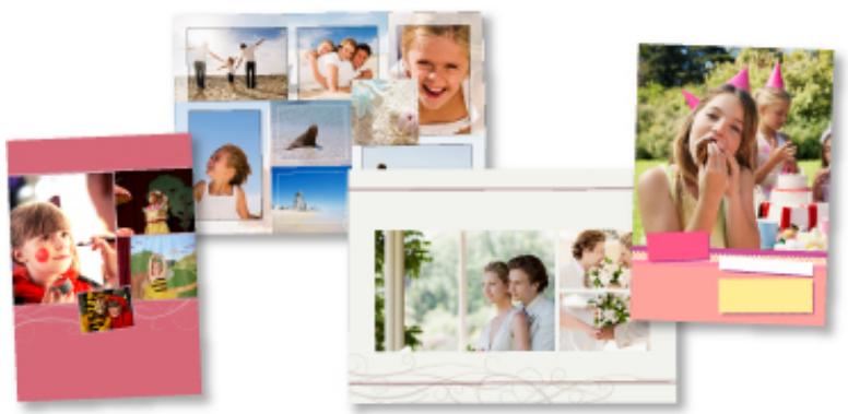 CANON PIXMA MG5751 - Placement automatique de photos - 1