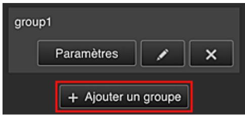 CANON PIXMA MG5751 - - Ajouter un groupe - 1