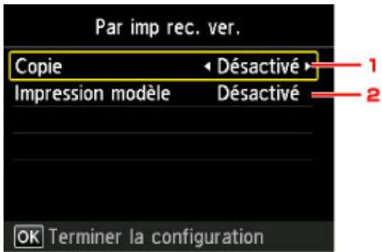 CANON PIXMA MG5751 - Utilisation de l'impression recto/verso - 1