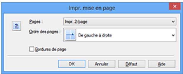 CANON MG 6850 - Impression mise en page - 3