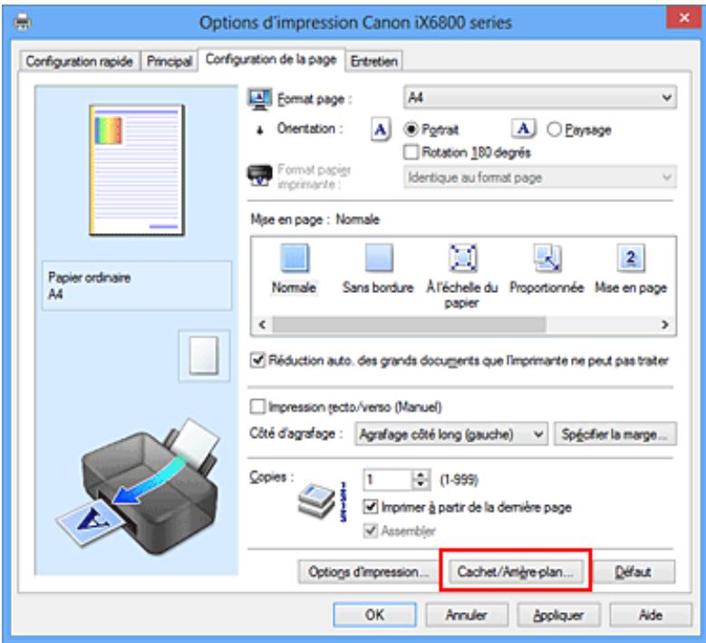 CANON MG 6850 - Impression d'un cachet - 1