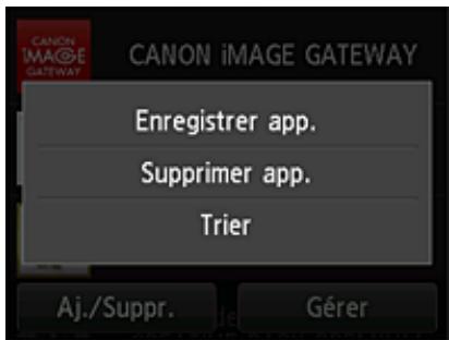 CANON MG 7750 - Bouton Aj./Suppr. - 1