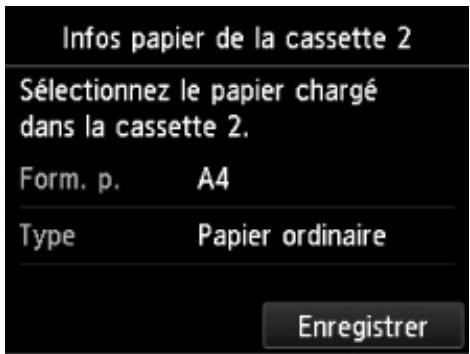 CANON MG 7750 - Définition du type de papier pour l'impression - 2