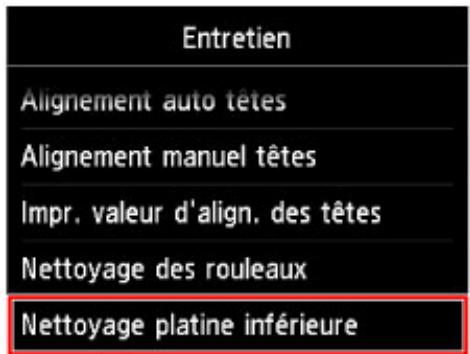 CANON MG 7750 - Nettoyage de l'intérieur de la machine (nettoyage de la platine inférieure) - 3