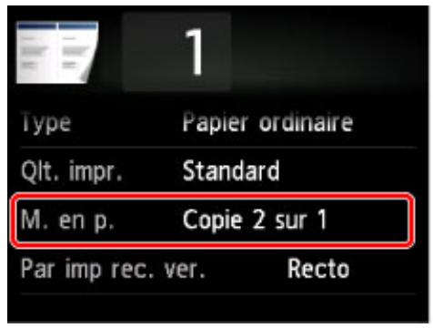 CANON MG 7750 - Copie de deux pages sur une seule feuille - 1