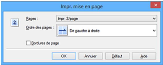 CANON MG 7750 - Impression mise en page - 3