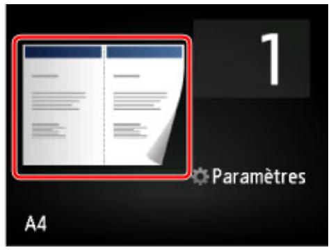 CANON MG 7750 - Copie de deux pages sur une seule feuille - 2