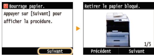 CANON I-SENSYS MF628CW - Si un message d'erreur apparait - 1