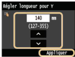 CANON I-SENSYS MF628CW - Spécifiez la longueur de la dimension < > (la plus longue). - 2