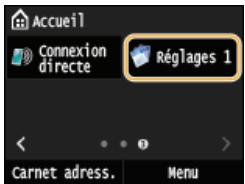 CANON I-SENSYS MF628CW - Lisez le message qui s'affiche et appuyez sur. - 2