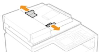 CANON I-SENSYS MF628CW - Écartez les guides document. - 1