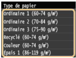 CANON I-SENSYS MF628CW - Indiquez le format du papier. - 4