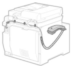 CANON MF 8280 - Installation du combiné (en option) (MF8580CDW / MF8550CDN / MF8280CW uniquely) - 8