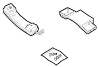 CANON MF 8280 - Installation du combiné (en option) (MF8580CDW / MF8550CDN / MF8280CW uniquely) - 1