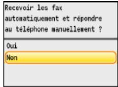 CANON MF8280CW - Sélectionnez le mode de réception qui correspond à l'utilisation que vous souhaitez faire de l'appareil. - 9