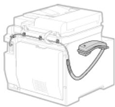 CANON MF8280CW - Installation du combiné (en option) (MF8580Cdw / MF8550Cdn / MF8280Cw uniquement) - 8