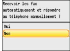 CANON MF8280CW - Sélectionnez le mode de réception qui correspond à l'utilisation que vous souhaitez faire de l'appareil. - 16