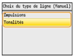 CANON MF8280CW - Si l'appareil ne définit pas automatiquement le type de ligne téléphonique - 2