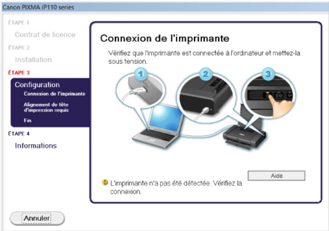 CANON PIXMA IP110 - Remarque - 1