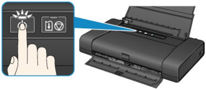CANON PIXMA IP110 - Mise hors tension de l'imprimante - 1
