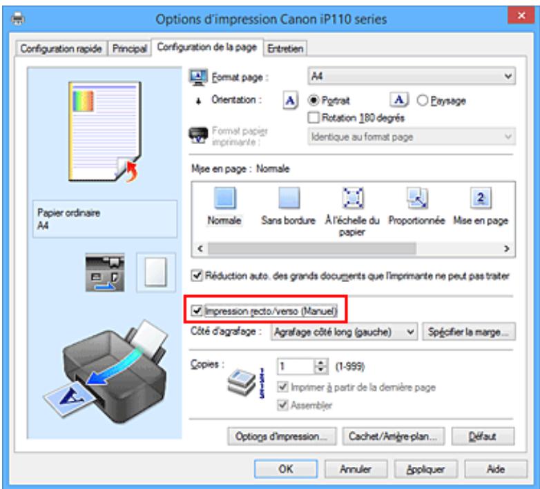CANON PIXMA IP110 - Impression recto/verso - 2
