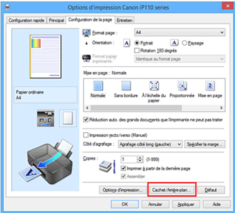 CANON PIXMA IP110 - Impression d'un cachet - 1