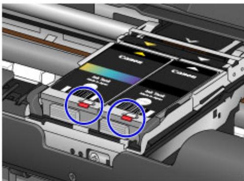 CANON PIXMA IP110 - Contrôle du niveau d'encre à l'aide des voyants d'encre - 1