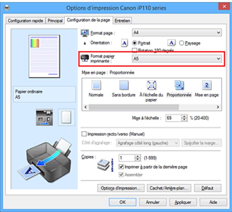 CANON PIXMA IP110 - Impression proportionnée - 3