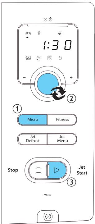 WHIRLPOOL VT275SL CRISP - Cuisson et réchauffage avec la fonction micro-ondes - 2