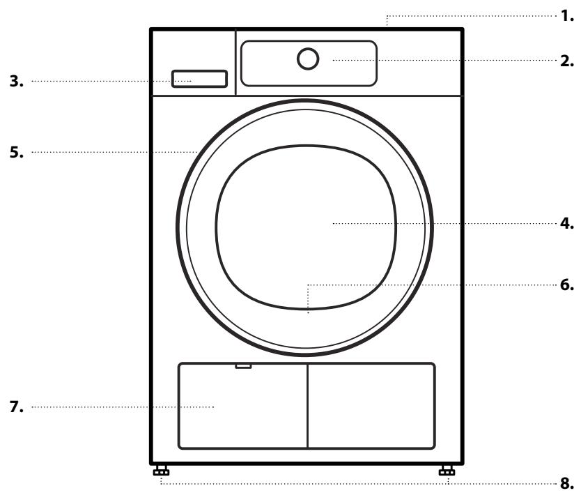 WHIRLPOOL HSCX 90422 - Appareil - 1