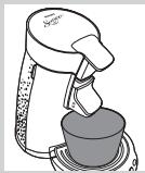 PHILIPS SENSEO HD7825/71 - De koffiemachine doorspoelen - 2