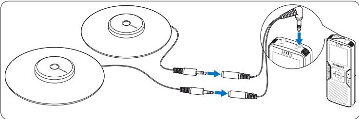 PHILIPS LFH0648 SCB1240NB - Connectez et positionnez les microphones de réunion à 360^ (LFH0898 uniquement) - 1