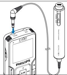PHILIPS LFH0648 SCB1240NB - Connectez la télécommande (LFH0898 uniquement) - 1