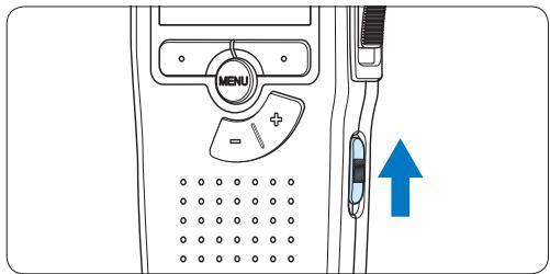 PHILIPS LFH9120 - De Pocket Memo activeren - 1