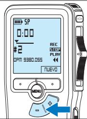 PHILIPS LFH9120 - Anexar al dictado (insertar / sobrescribir) - 5