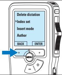 PHILIPS LFH9120 - Menu settings - 4