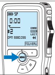 PHILIPS LFH9120 - Paramètres du menu - 1