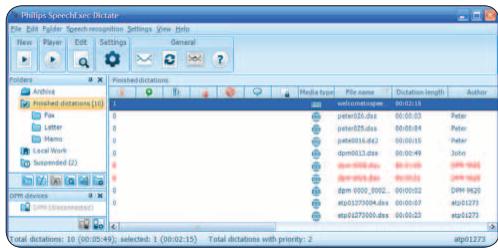 PHILIPS LFH9120 - Utilizar Philips SpeechExec - 1