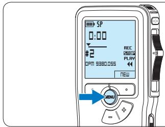 PHILIPS LFH9120 - Het opnameformaat wijzigen - 1
