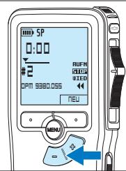 PHILIPS LFH9120 - Ergänzungen in ein Diktat eingufen - 5