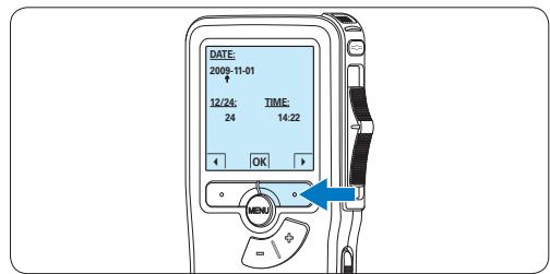 PHILIPS LFH9375 - Set the date and time - 2