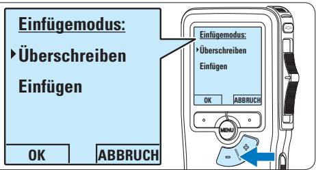 PHILIPS LFH9375 - Ergänzungen in ein Diktat eingufen - 3